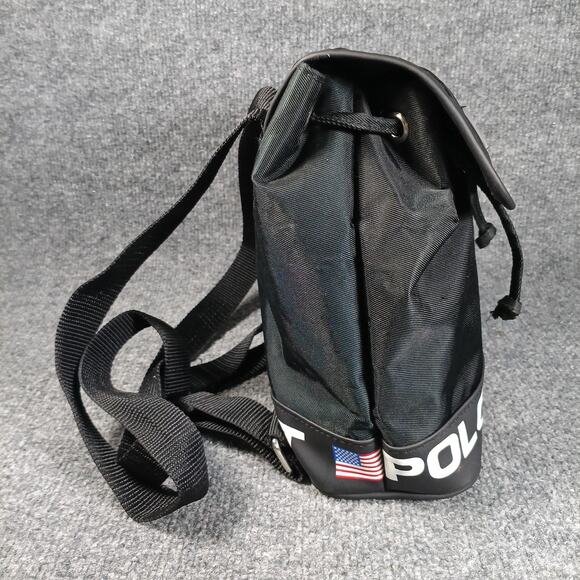 Polo‎ Sport Ralph Lauren Mini Backpack Black Logo Bag 90s Vintage main image 5